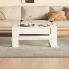 Weißer Couchtisch Ciocodeiu 102x55x45cm (Holz)