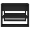 Couchtisch Vladomir, schwarz, 55,5x55x45cm (Holz)