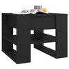 Couchtisch Vladomir, schwarz, 55,5x55x45cm (Holz)