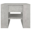 Betongrauer Couchtisch Vladimir 55,5x55x45cm (Holz)