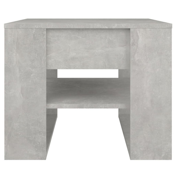 Betongrauer Couchtisch Vladimir 55,5x55x45cm (Holz)