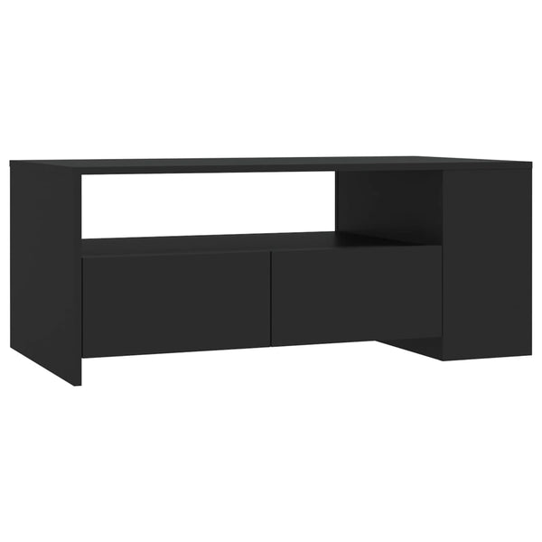 Musta sohvapöytä Filosofia 102x55x42cm (puinen)