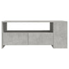 Betoninharmaa sohvapöytä Filosofia 102x55x42cm (puinen)