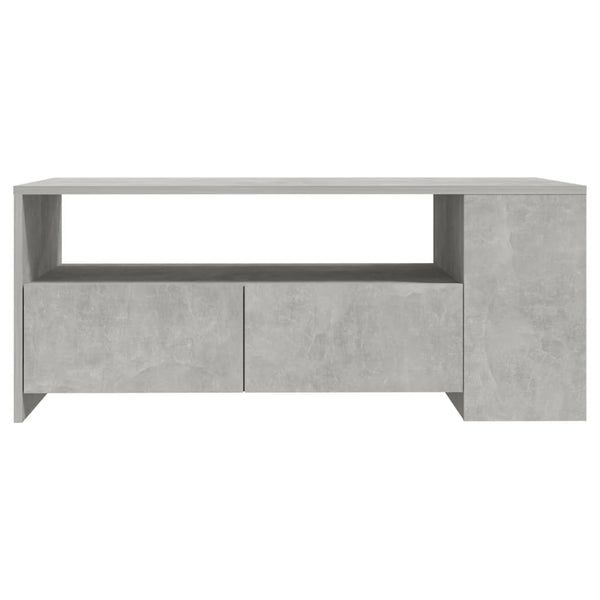 Betoninharmaa sohvapöytä Filosofia 102x55x42cm (puinen)