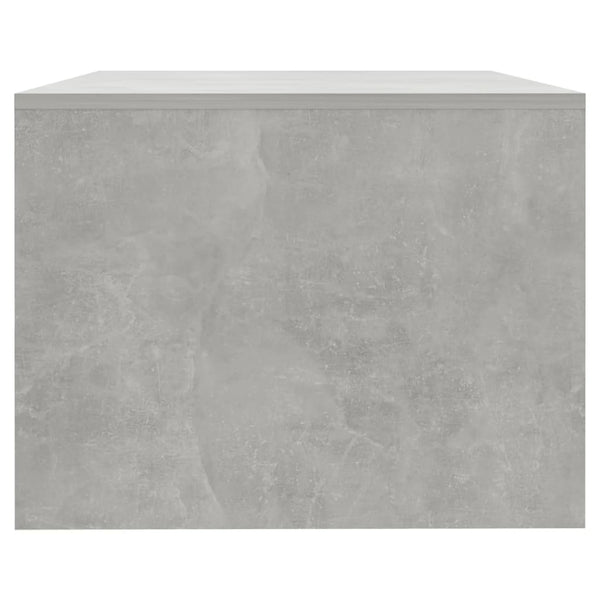 Betoninharmaa sohvapöytä Filosofia 102x55x42cm (puinen)