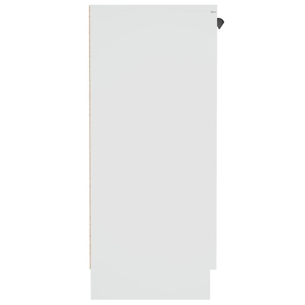 Weißes Sideboard Basilca 60x30x70cm (Holz)