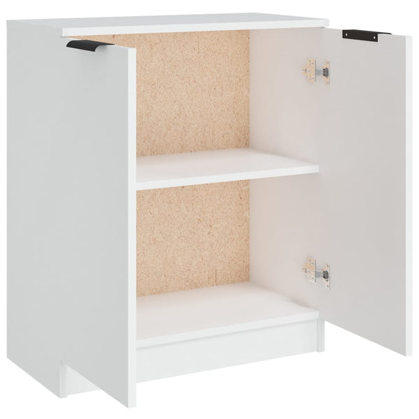 Weißes Sideboard Basilca 60x30x70cm (Holz)