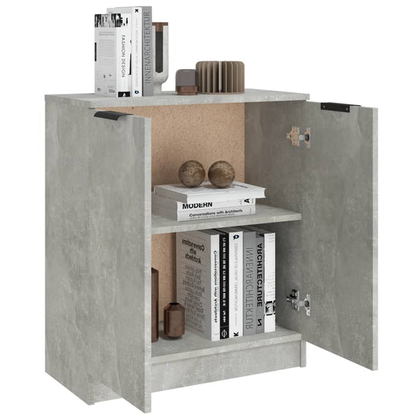 Basilea Sideboard betongrau 60x30x70cm (Holz)