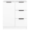 Weißes Sideboard Fili 60x30x70cm (Holz)