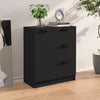 Schwarze Anrichte Fili 60x30x70cm (Holz)