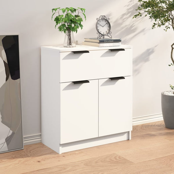 Weißes Sideboard Zaide 60x30x70cm (Holz)