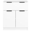 Weißes Sideboard Zaide 60x30x70cm (Holz)