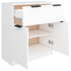 Weißes Sideboard Zaide 60x30x70cm (Holz)