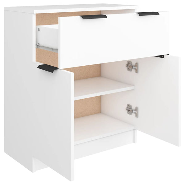 Weißes Sideboard Zaide 60x30x70cm (Holz)