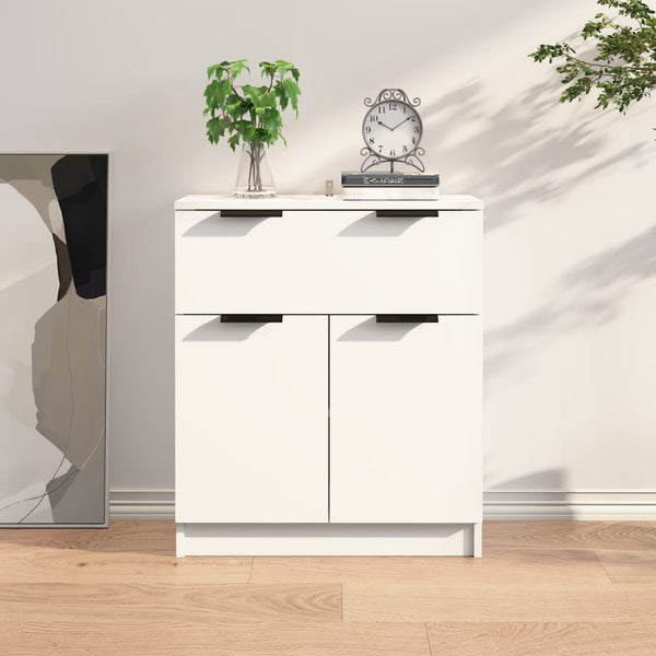 Weißes Sideboard Zaide 60x30x70cm (Holz)