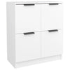 Weißes Sideboard Candefia 60x30x70cm (Holz)