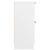 Weißes Sideboard Candefia 60x30x70cm (Holz)