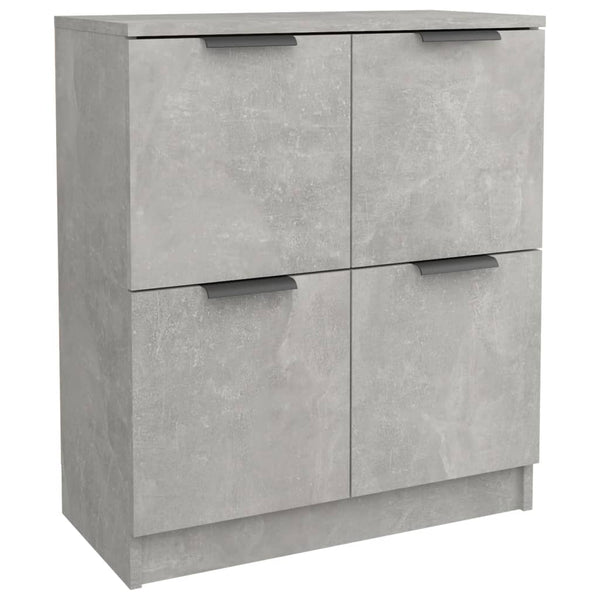 Betongraues Sideboard Candefia 60x30x70cm (Holz)