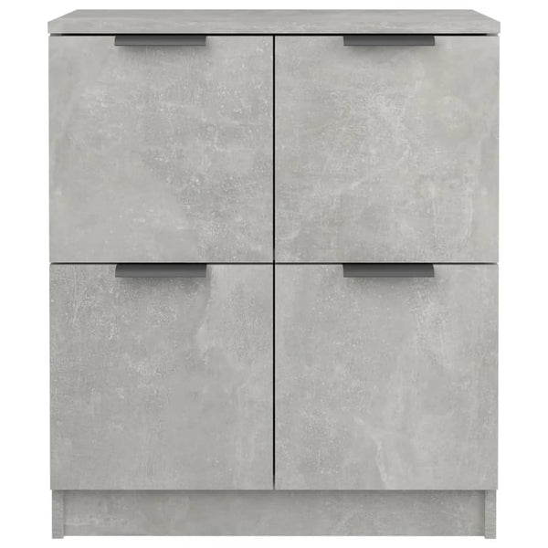 Betongraues Sideboard Candefia 60x30x70cm (Holz)