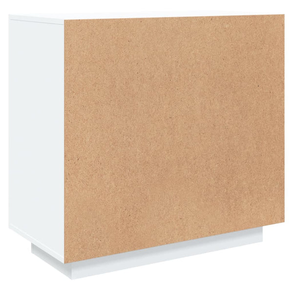 Valkoinen senkki Banel 80x40x75cm (puinen)