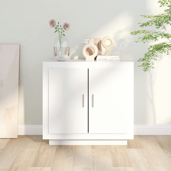 Valkoinen senkki Banel 80x40x75cm (puinen)