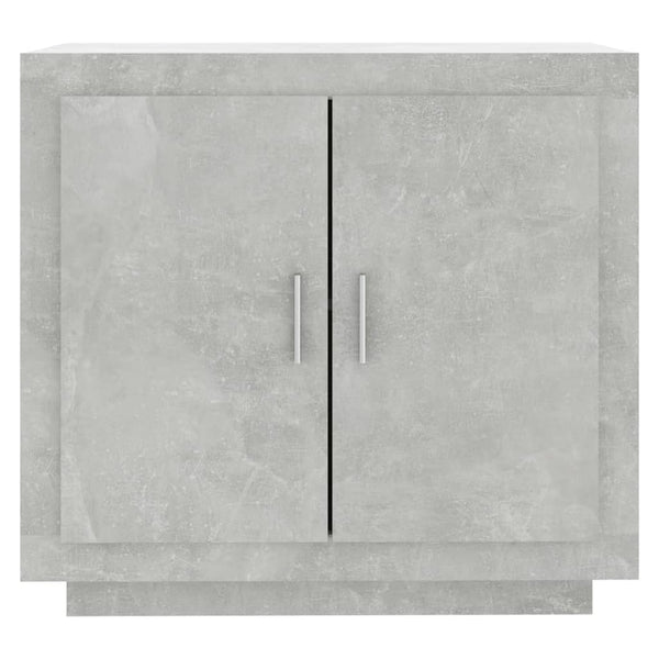 Betoninharmaa senkki Banel 80x40x75cm (puinen)