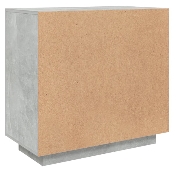 Betoninharmaa senkki Banel 80x40x75cm (puinen)