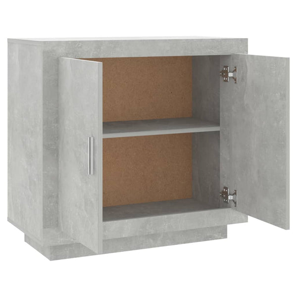 Betoninharmaa senkki Banel 80x40x75cm (puinen)