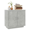 Betoninharmaa senkki Banel 80x40x75cm (puinen)
