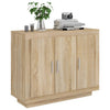 Sonoma-Eiche Sideboard Nusem 92x35x75cm (Holz)