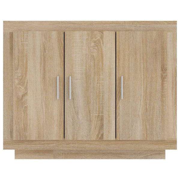 Sonoma-Eiche Sideboard Nusem 92x35x75cm (Holz)