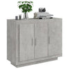 Betongraues Sideboard Nusem 92x35x75cm (Holz)