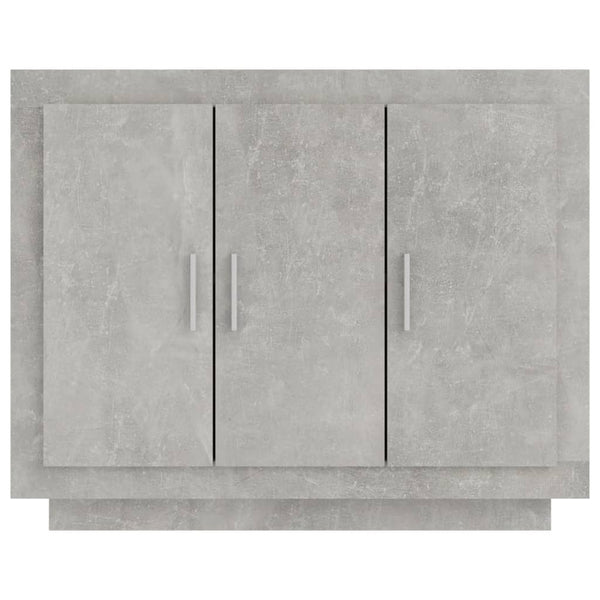 Betongraues Sideboard Nusem 92x35x75cm (Holz)