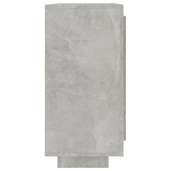 Betongraues Sideboard Nusem 92x35x75cm (Holz)