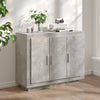 Betongraues Sideboard Nusem 92x35x75cm (Holz)