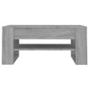Grauer Couchtisch Ciocodeiu 102x55x45cm (Holz)