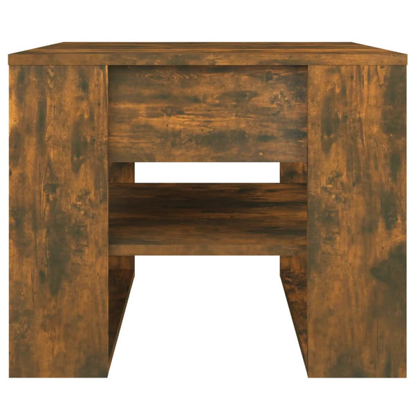 Couchtisch Vladomir aus Rauch-Eiche 55,5x55x45cm (Holz)
