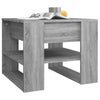 Grauer Couchtisch Vladimir 55,5x55x45cm (Holz)