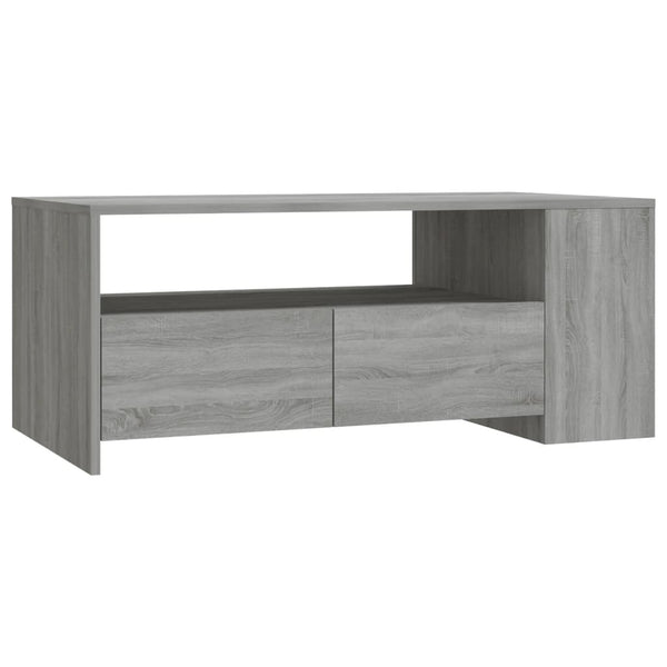 Harmaa sohvapöytä Filosofia 102x55x42cm (puinen)