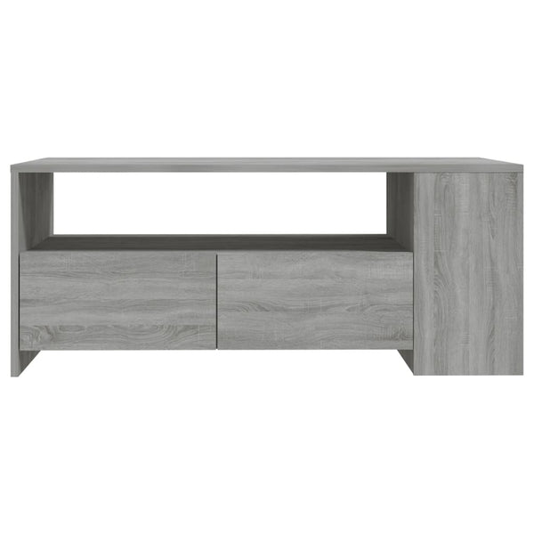 Harmaa sohvapöytä Filosofia 102x55x42cm (puinen)