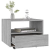 Couchtisch Leopol 55x55x40cm, grau (Holz)