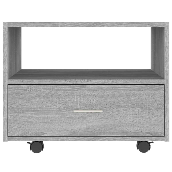 Couchtisch Leopol 55x55x40cm, grau (Holz)