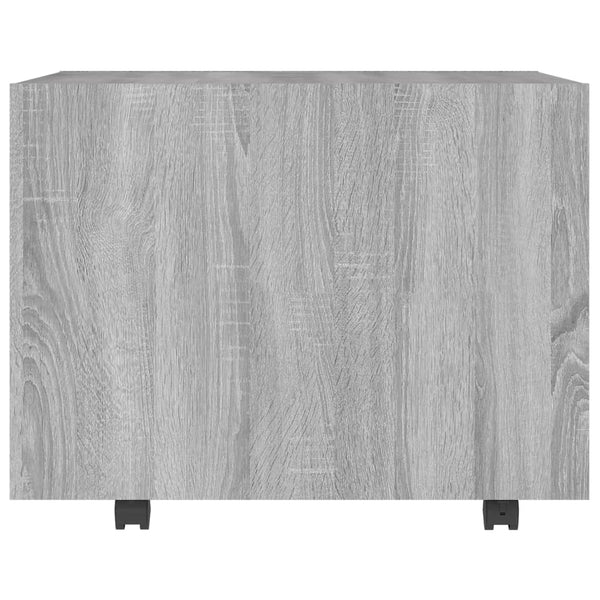 Couchtisch Leopol 55x55x40cm, grau (Holz)