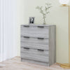 Graues Sideboard Gania 60x30x70cm (Holz)