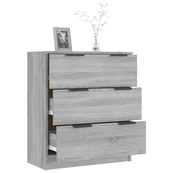 Graues Sideboard Gania 60x30x70cm (Holz)
