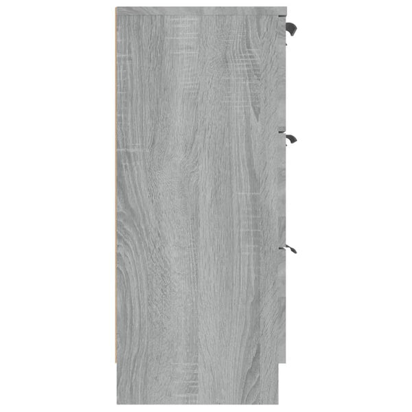 Graues Sideboard Gania 60x30x70cm (Holz)