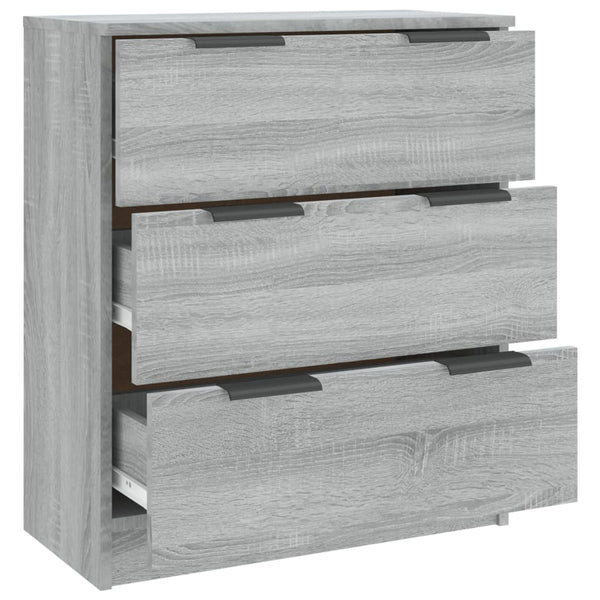 Graues Sideboard Gania 60x30x70cm (Holz)