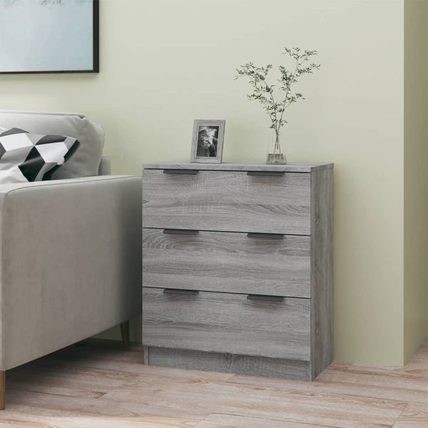 Graues Sideboard Gania 60x30x70cm (Holz)