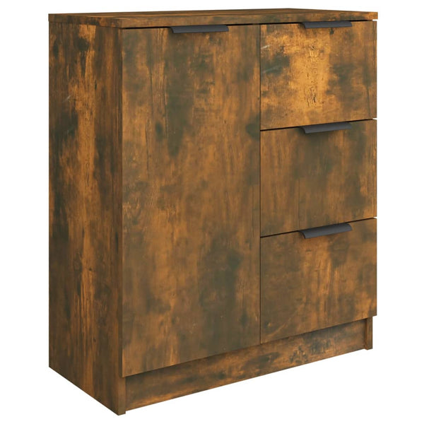 Sideboard Fili aus geräucherter Eiche 60x30x70cm (Holz)