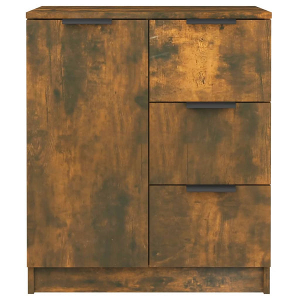 Sideboard Fili aus geräucherter Eiche 60x30x70cm (Holz)